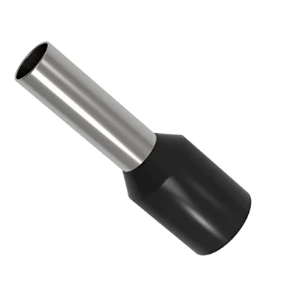 Abbildung von AUPROTEC Aderendhülsen von 0,34 50 mm² isoliert 10 1000 Stück Auswahl: (50 Stück, 6.0 schwarz)