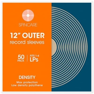 Abbildung von 50x 12 Vinyl LP Schallplatten Hüllen Density Schutzhüllen Polyethylen für 1 3 Gatefold LPs Premium Qualität 100 Mikron UV Beständig 323mm x 327mm Cover Sleeves