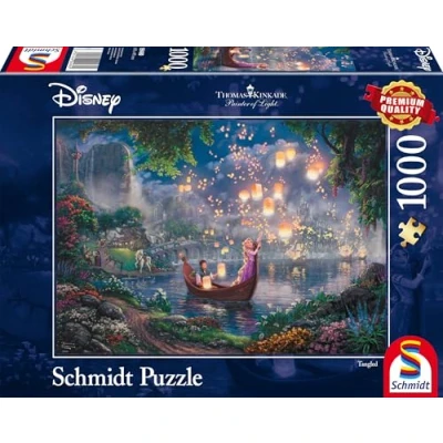 Abbildung von Schmidt Spiele 59480 Thomas Kinkade, Disney, Rapunzel, 1000 Teile Puzzle, single, Meerkleurig