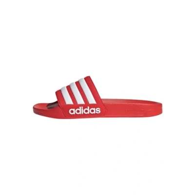 Abbildung von adidas Adilette Shower Slides Unisex Schiebe Sandalen , Vivid Red Cloud White Red, 40.5 EU