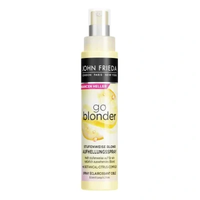Abbildung von John Frieda Go Blonder Aufhellungsspray stufenweise Blond Inhalt: 100 ml Hellt auf Für ein natürlich aussehendes