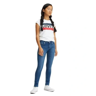 Abbildung von Levi&#039;s 711 Skinny Jeans Fit für Kinder, Größe: 164, Blue winds
