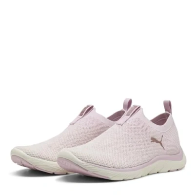 Abbildung von PUMA Damen SOFTRIDE REMI Slip ON Knit WN&#039;s Straßen Laufschuh, Rose Mauve WARM White Gold, 42.5 EU
