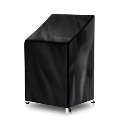 Abbildung von Awnic Gartenstuhl Schutzhülle Abdeckung, 210D Stuhlüberzug Stuhlhüllen Polyester Gewebe Wasserdicht Reißfest 65X75X85X120cm