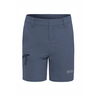 Abbildung von Jack Wolfskin Turbulence Unisex Outdoor Shorts für Kinder, Größe: 164, Evening sky