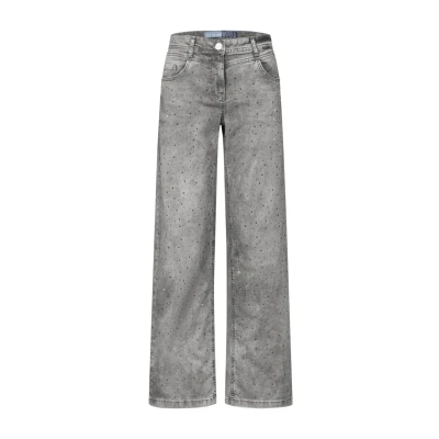 Abbildung von Cecil Jeans Straight Leg, Damen, Größe: 34x30, Grau