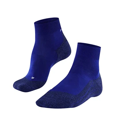 Abbildung von FALKE Herren Laufsocken RU4 Light Performance Short M SSO Funktionsgarn Antiblasen 1 Paar, Blau (Athletic Blue 6451), 44 45