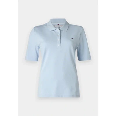 Abbildung von Tommy Hilfiger Poloshirt, Damen, Größe: 3XL, Breezy blue