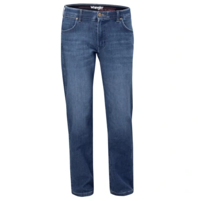 Abbildung von Wrangler Greensboro Jeans Straight Leg Blau Denim