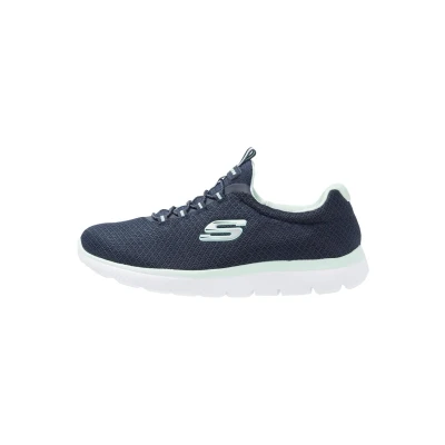 Abbildung von Skechers WIDE FIT Summits Sneaker low, Damen, Größe: 37.5, Navy/aqua Schuhe