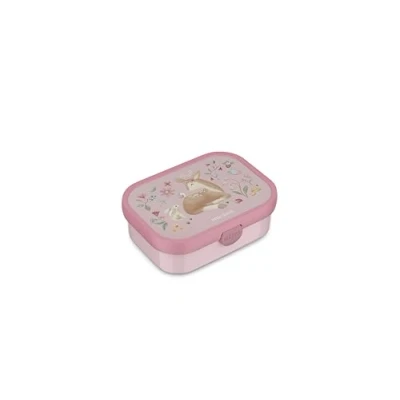 Abbildung von Mepal Brotdose Kinder Campus Little Dutch Bento Box mit Fächern &amp; Gabel Meal Prep Clip Verschluss BPA frei Spülmaschinenfest 750 ml Fairy Garden