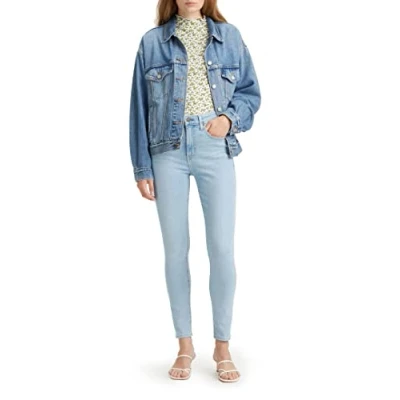 Abbildung von Levi&#039;s 721 HIGH RISE Skinny Jeans Fit Torrential rain light indigo, Damen, Größe: 24x32, indigo