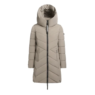 Abbildung von khujo Darka Wintermantel, Damen, Größe: Medium, Graubeige