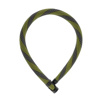 Abbildung von ABUS Kettenschloss IVERA Chain 7210 Fahrradschloss mit hochflexibler IvyTex Kunstfaserummantelung Sicherheitslevel 8 85 cm Gelb