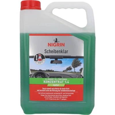 Abbildung von NIGRIN Scheibenklar Konzentrat 1:4, 3 Liter, Apfel, grün