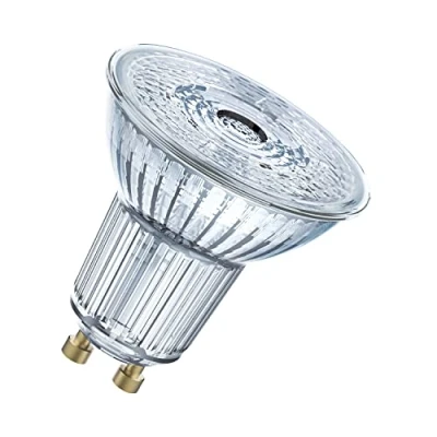 Abbildung von Osram Base PAR16 LED Reflektorlampe mit GU10 Sockel, 4.3 W, Warmweiß, 10 Stück (1er Pack)