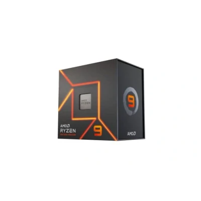 Abbildung von AMD Ryzen 9 7900X Prozessor, 12 Kerne/24 Threads, Zen 4 Architektur, 76 MB L3 Cache, 170 W TDP, bis zu X.X GHz Frequenz Boost, Sockel 5, DDR5 und PCIe 5.0, Schwarz
