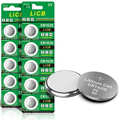 Abbildung von LiCB 10 Stück CR1620 3V Lithium Knopfzellen CR 1620 Batterien