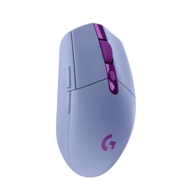 Abbildung von Logitech G305 LIGHTSPEED kabellose Gaming Maus mit HERO 12K DPI Sensor, Wireless Verbindung, 6 programmierbare Tasten, 250 Stunden Akkulaufzeit, Leichtgewicht, PC/Mac Lila