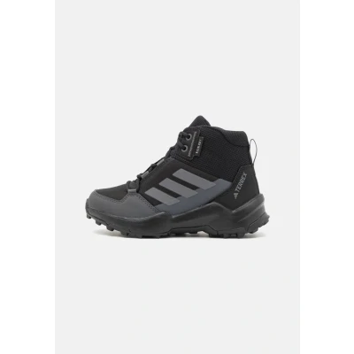 Abbildung von Adidas Terrex AX4R MID RAIN.RDY Unisex Hikingschuh für Kinder, Größe: 40, Core black/grey four/grey six Textil/synthetik