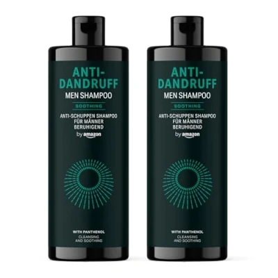 Abbildung von by Amazon Anti Schuppen Shampoo für Herren, 2 x 400 ml