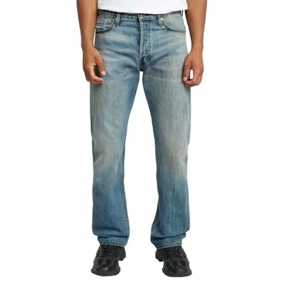 Abbildung von G STAR Dakota Straight Jeans Leg, Herren, Größe: 34x32, Vintage gold digger