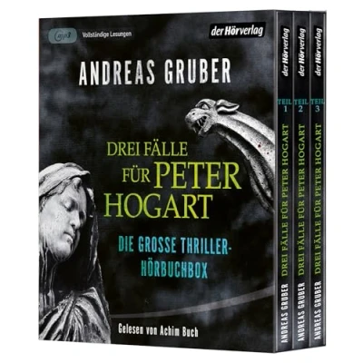 Abbildung von Drei Fälle für Peter Hogart: Die große Thriller Hörbuchbox