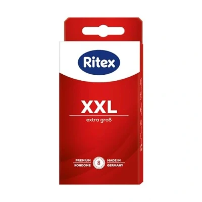 Abbildung von Ritex XXL Kondome. Extra groß , 8 Stück (1er Pack)