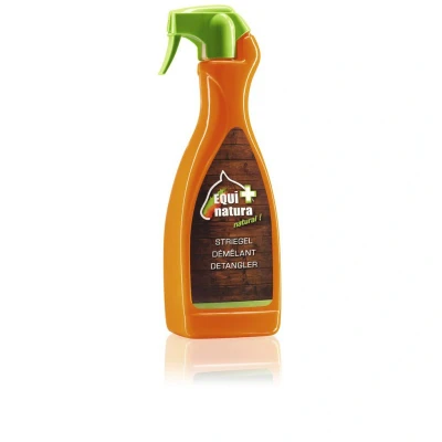 Abbildung von EQUINATURA Maehnen und Schweifpflegespray Striegel, 1L Spruehflasche