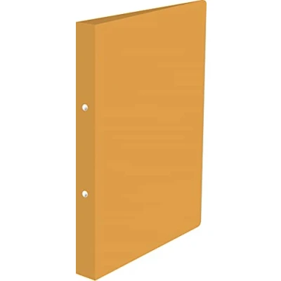 Abbildung von Kangaro Ringbuch Blickdicht Orange (PP, DIN A4, 2 Ringe 16mm O Mechanik, Rücken 20mm)