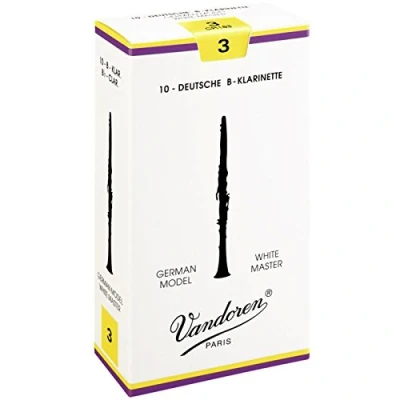 Abbildung von Vandoren Blätter B Klarinette Deutsch 2,0 White Master Traditional