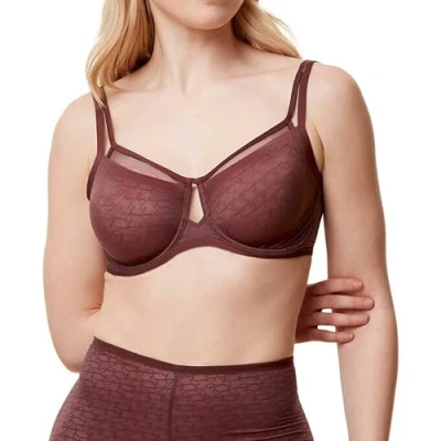 Abbildung von Triumph Damen Signature Sheer W01 EX Bra, Decadent Chocolate, 75D
