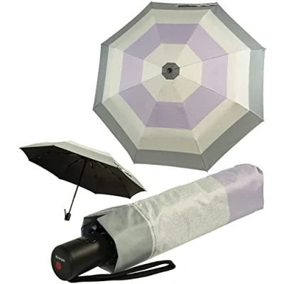 Abbildung von Knirps Taschenschirm A.200 Medium Duomatic mit UV und Hitze Schutz Popy Purple