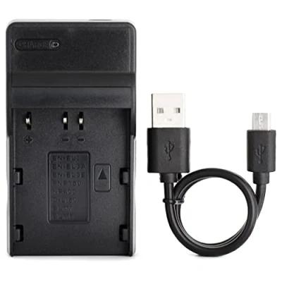 Abbildung von D LI50 USB Ladegerät für Pentax K10, K10D, K10D GP, Grand Prix, K20D Kamera und Mehr