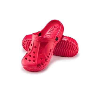 Abbildung von ESTRO Gartenclogs Herren Gartenschuhe Damen Unisex Leicht Gummischuhe Sommer Garten Clogs A78 (40, Rot)