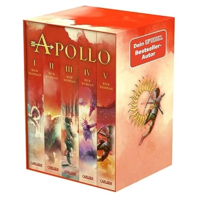 Abbildung von Die Abenteuer des Apollo: Taschenbuchschuber Bände 1 5: Urkomische Fantasy Reihe ab 12 Jahren über griechisch römische Gottheiten in der modernen Welt