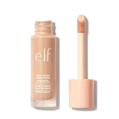 Abbildung von e.l.f. Cosmetics Halo Glow Liquid Filter, Illuminating Booster For A Radiant Complexion, Infused With Hyaluronic Acid, 4 Medium