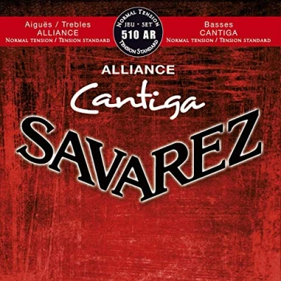 Abbildung von Savarez Alliance Cantiga 510AR Klassische Gitarre Saitensatz Multi Einheitsgröße