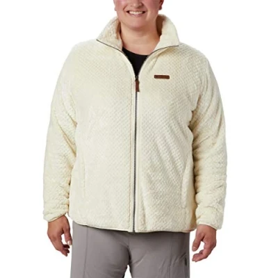 Abbildung von Columbia FIRE SIDE II Sherpa Fleecejacke, Damen, Größe: Small, Chalk