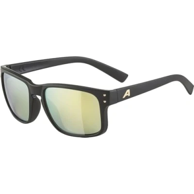 Abbildung von ALPINA KOSMIC Verspiegelte und Bruchsichere Sonnenbrille Mit 100% UV Schutz Für Erwachsene, gold matt