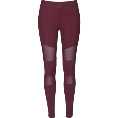 Abbildung von Urban Classics TECH Leggings Hosen für Kinder, Größe: 146/152, Red