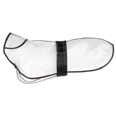 Abbildung von TRIXIE Regenmantel Tarbes für Hunde S transparent Regenjacke mit reflektierenden Elementen mehr Sicherheit im Dunkeln bequem &amp; verstellbar 3003