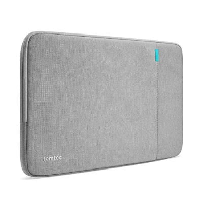 Abbildung von tomtoc 360 Tasche Hülle für 13 Zoll MacBook Air 2024 2018 M3/A3113 M2/A2681 M1/A2337, Pro M2/A2686 M1/A2338 2022 2016, Wasserabweisend Rundumschutz Laptophülle Laptoptasche Sleeve
