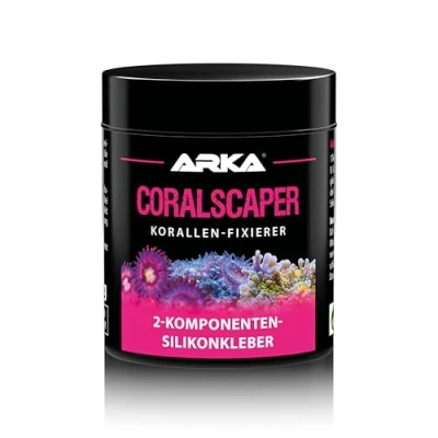 Abbildung von MICROBE LIFT Coralscaper 120g 2K Silikon Korallenfixierer Sicher &amp; dauerhaft Korallen befestigen in Meerwasseraquarien, ergiebig und einfach der Anwendung