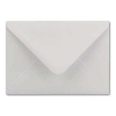 Abbildung von 50x Briefumschläge DIN C6 11,4 x 16,2 cm mit Nassklebung Farbe: Weiss Grammatur: 100 Gramm pro m² Marke: NEUSER PAPIER