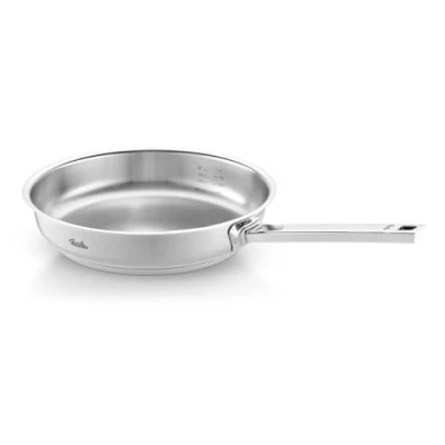 Abbildung von Fissler Original Profi Collection / Edelstahl Pfanne (Ø 28 cm) Stielpfanne unbeschichtet mit Innen Skala Induktion, Silber
