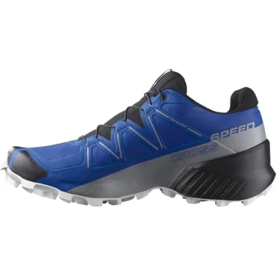 Abbildung von Salomon Herren Speedcross Hiking Shoe, Lapis Blue Black White, 43 1/3 EU