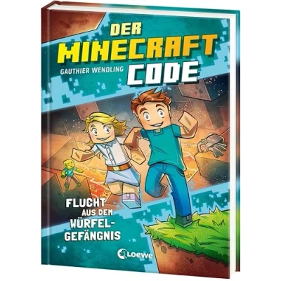 Abbildung von Der Minecraft Code (Band 1) Flucht aus dem Würfel Gefängnis: Schaffst du es, Hacker zu entkommen? Ein spannendes Abenteuer zum Miträtseln und Kombinieren für Kinder ab 8 Jahren