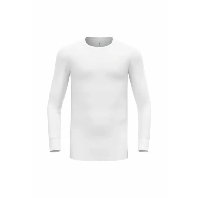 Abbildung von ODLO CREW NECK Active WARM Unterhemd/shirt, Herren, Größe: Medium, White