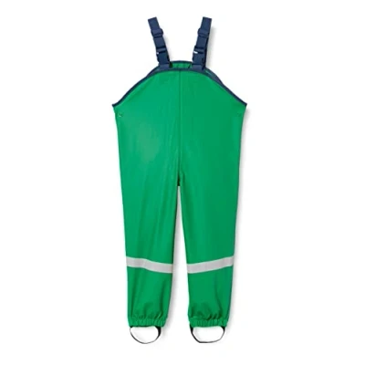 Abbildung von Playshoes Lined Rainpants GEFÜTTERTE Regenhose Unisex für Kinder, Größe: 80, Grün